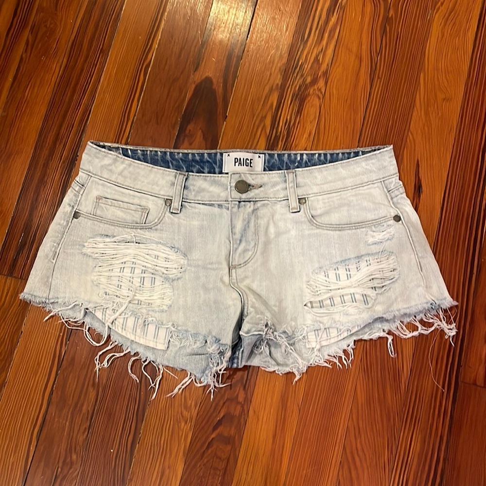 Paige denim shorts